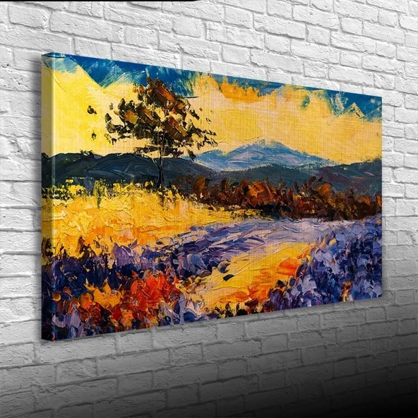 Doğa Manzarası Kanvas Tablo 60 x 120 ürün görseli 1
