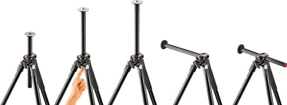 Manfrotto MK290DUA3-3W Tripod - Resim 3