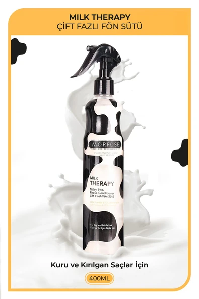MORFOSE FÖN SUYU 400ML MİLK THERAPY - Resim 2