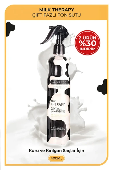 MORFOSE FÖN SUYU 400ML MİLK THERAPY ürün görseli 1
