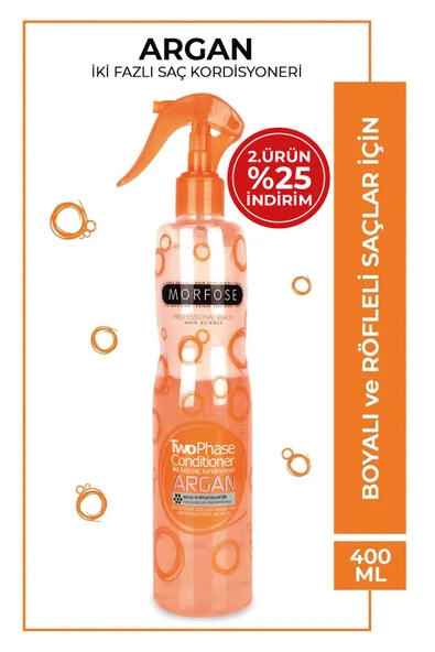 MORFOSE FÖN SUYU 400ML ARGAN TURUNCU ürün görseli 1