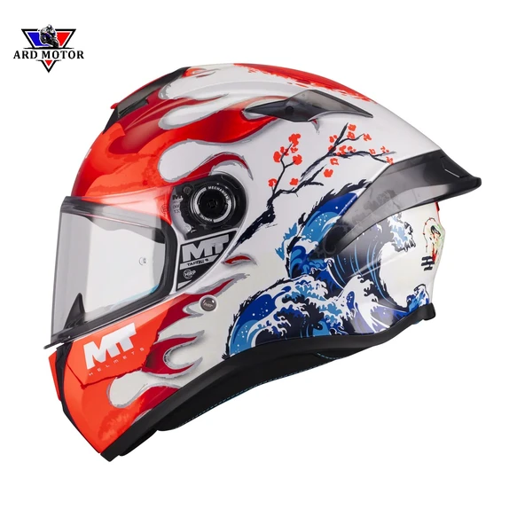 MT TARGO S YAMANAKA A5 PARLAK KASK - Resim 2
