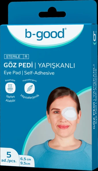 B Good 5li Göz Pedi Yapışkanlı 6,5cm*9,5cm ürün görseli 1