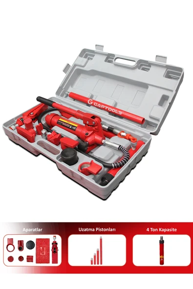 Gaptools Oto Doğrultma Hidrolik 4ton Gpt109 ürün görseli 1