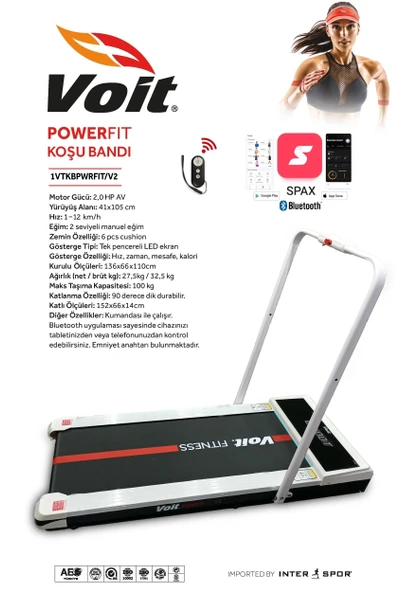 POWERFIT KOŞU BANDI ürün görseli 1