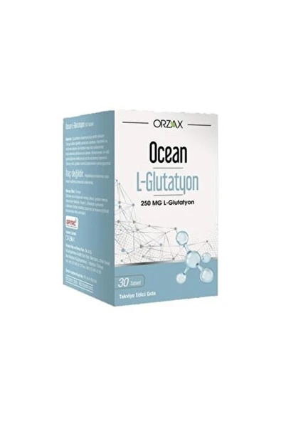 Ocean L-Glutatyon 250 Mg 30 Tablet Takviye Edici Gıda.orzx ürün görseli 1