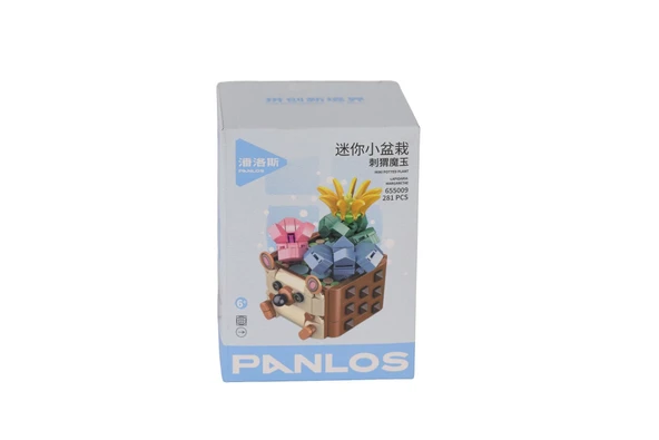 P955009 PANLOS HAYVAN SAKSILARI BUKET SETLERİ FARE 281 PARÇA BLOCK OYUNCAK ürün görseli 1