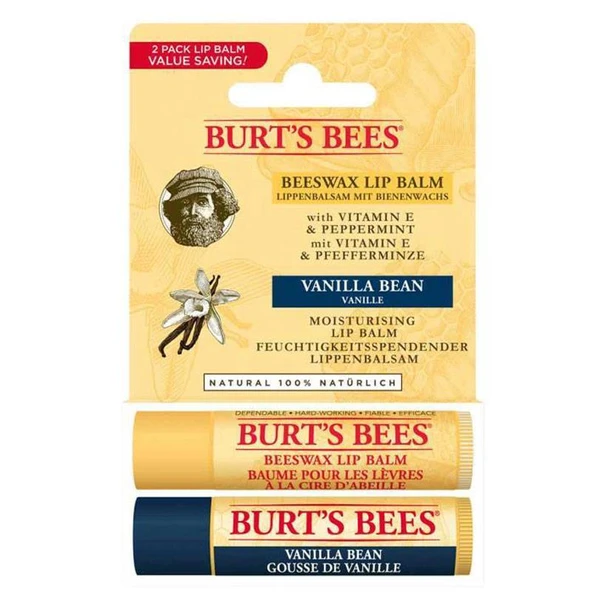Burts Bees 2li Lip Balm Set ürün görseli 1