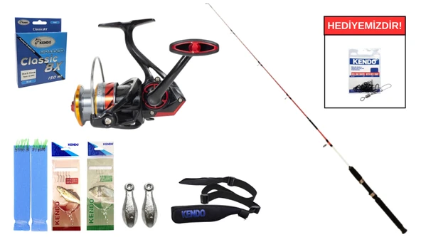 Remixon Tekno Boat 1.65m 50-100gr&Remixon Expert 6000 3BB Tekne Seti ürün görseli 1