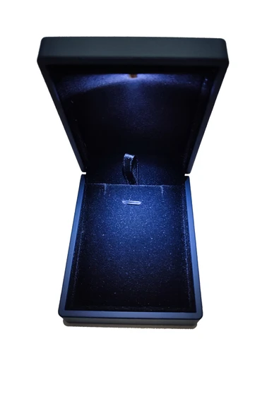Kuşkaya Ticaret Işıklı Premium Hediyelik Kolye Kutusu 7x9cm  Tek Ebat ürün görseli 1