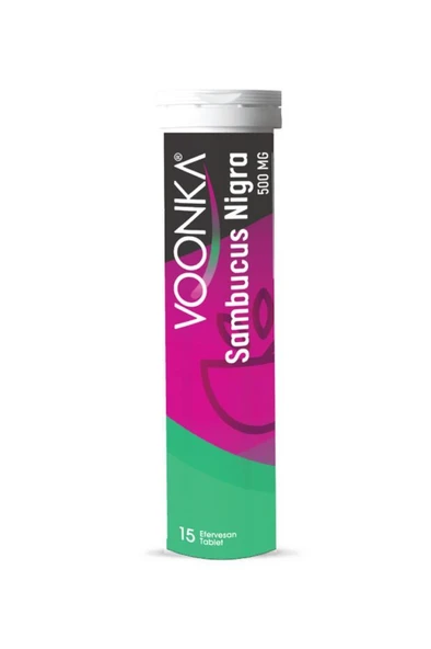Voonka Sambucus Nigra Propolis Complex 15 Efervesan Tablet ürün görseli 1