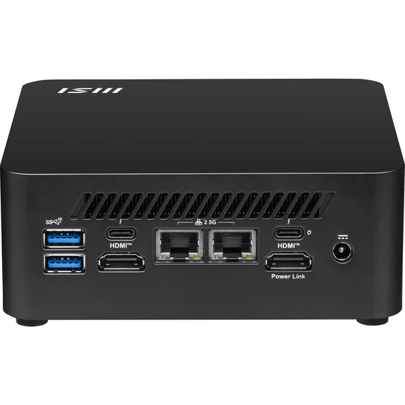 MSI CUBI NUC 1MG-238BEU CORE 5 120U FDOS MINI DT BAREBONE PC - Resim 5