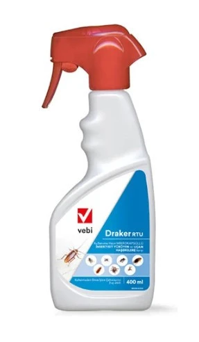 Vebi Draker 400 ml RTU Kokusuz Leke Bırakmayan Haşere Böcek Spreyi ürün görseli 1