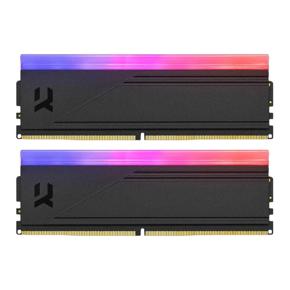 GOODRAM 64GB (2x32GB) IRDM RGB DDR5 6800MHz CL34 1.45V Soğutuculu Dual PC Ram ürün görseli 1