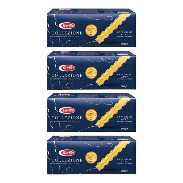 Barilla Mafaldine Makarna 500 gr x 4 Adet ürün görseli 1