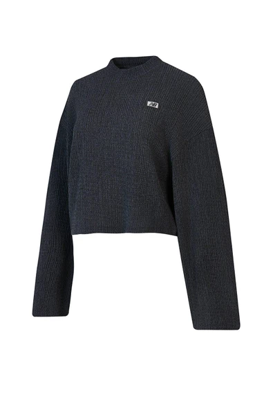 New Balance Lifestyle WNC1616-ANT Kadın Gri Sweatshirt ürün görseli 1