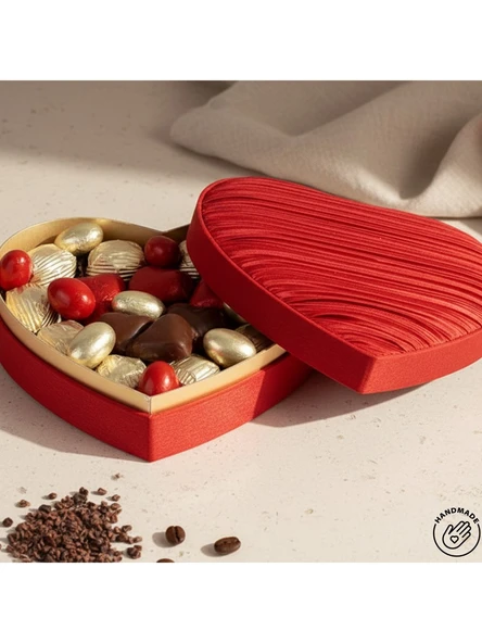 Nutat Spesiyal Kalp Kutu Sevgililer Günü Çikolatası 280 GR. ürün görseli 1