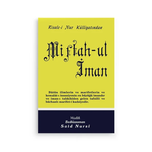 Miftah-ul İman Normal Boy (10x16) ürün görseli 1