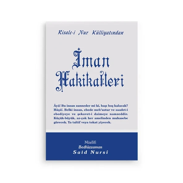 İman Hakikatleri Normal Boy (10x16) ürün görseli 1
