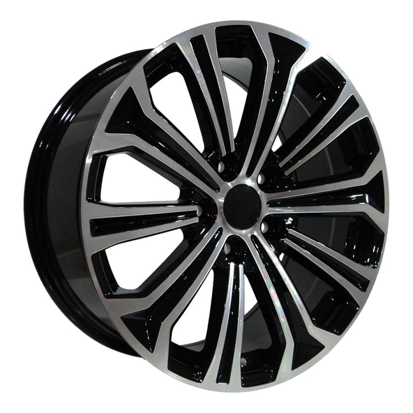 6.5 X 15 DY-605 5X114.3 ET39 60.1 BLACK MACHINED XL (4 ADET) ürün görseli 1
