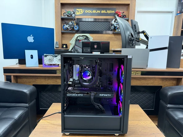 Dolgun Teknoloji AMD Ryzen 5-7500F 32GB 1TB RTX5070 12GB Oyuncu Bilgisayarı ürün görseli 1