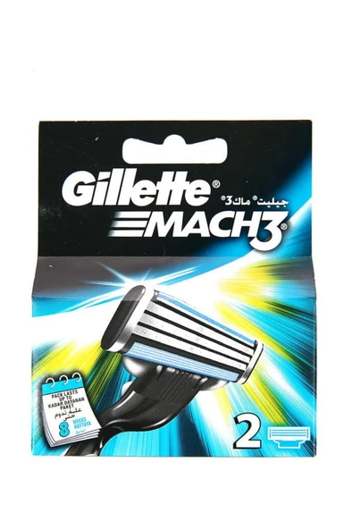 Gillette Mach3 Yedek Bıçak 2'Li - Resim 3