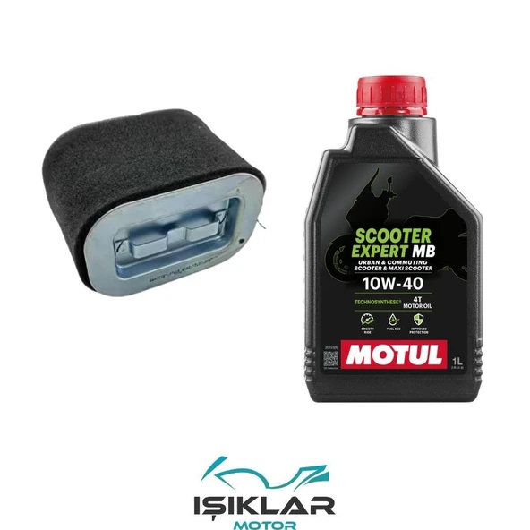 Tvs N Torq Motul Yağ Ve Hava Filtre Bakım Seti Bs0040 ürün görseli 1