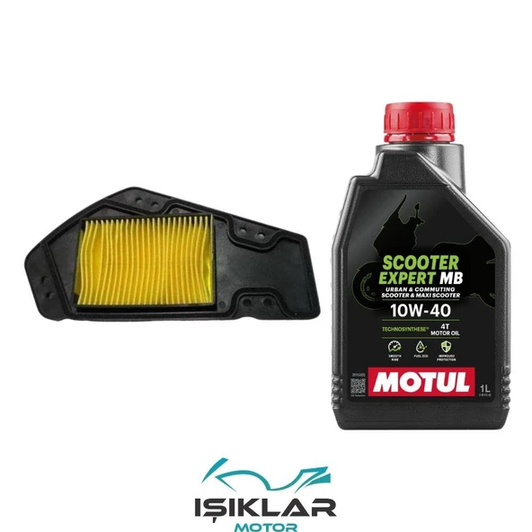 Arora Cappicino 50 Motul Yağ Ve Hava Filtre Bakım Seti Bs0003 ürün görseli 1