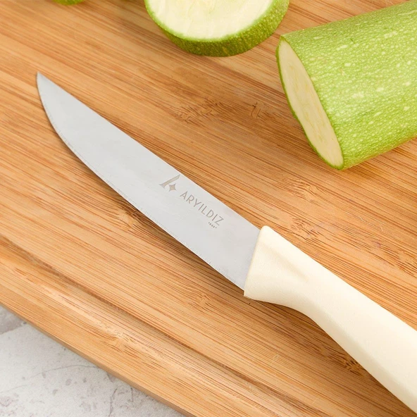 Aryıldız Primo Sebze Bıçağı Fil Dişi 11cm 301661 ürün görseli 1