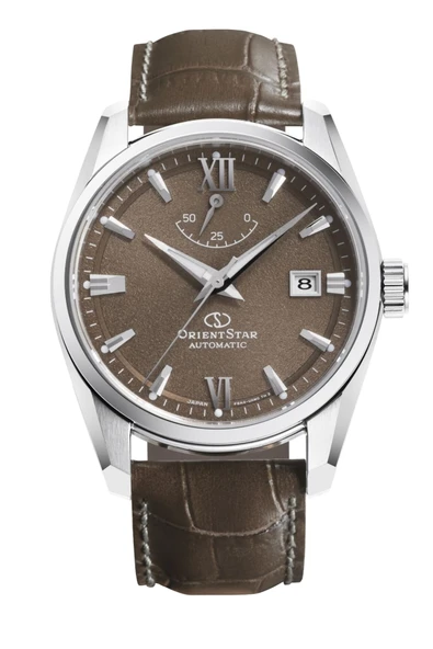 Orient Star RE-AU0113Y00B Kurmalı Otomatik Deri Kordon Gri Safir Cam 39 mm Erkek Kol Saati ürün görseli 1