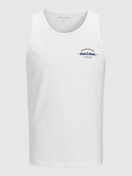 JACK JONES Yazı Armalı Erkek Spor Atlet 12288382 ürün görseli 1