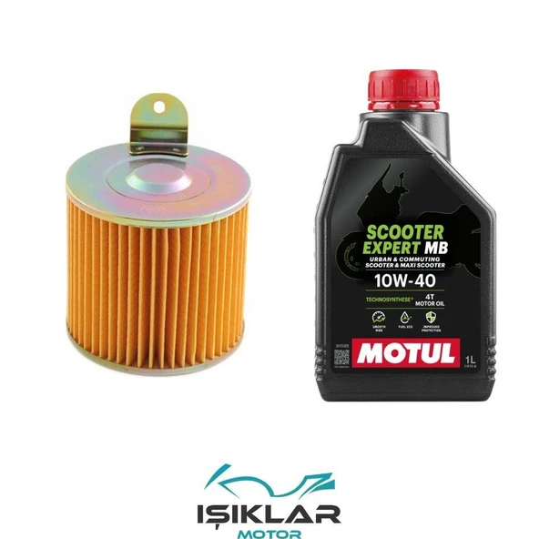 Rks Spontini Xf 110 Motul Yağ Ve Hava Filtre Bakım Seti Bs0016 ürün görseli 1