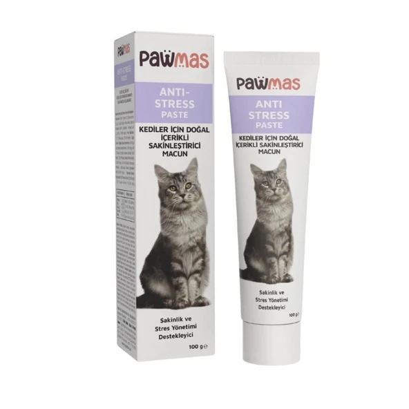 Pawmas Anti Stress (Relax) Kedi Macunu 100 Gr ürün görseli 1