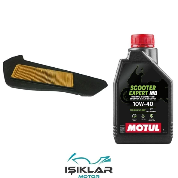 Yamaha X-Max 300 Motul Yağ Ve Hava Filtre Bakım Seti Bs0031 ürün görseli 1