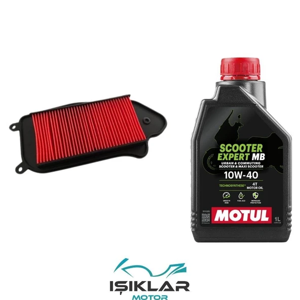 Mondial Fury 110 Motul Yağ Ve Hava Filtre Bakım Seti Bs0018 ürün görseli 1