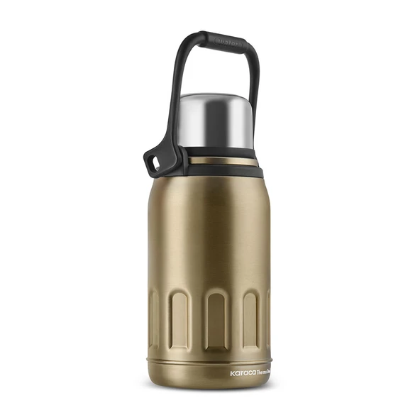 Karaca Adent 800 ml Çelik Termos - Gold - Resim 6