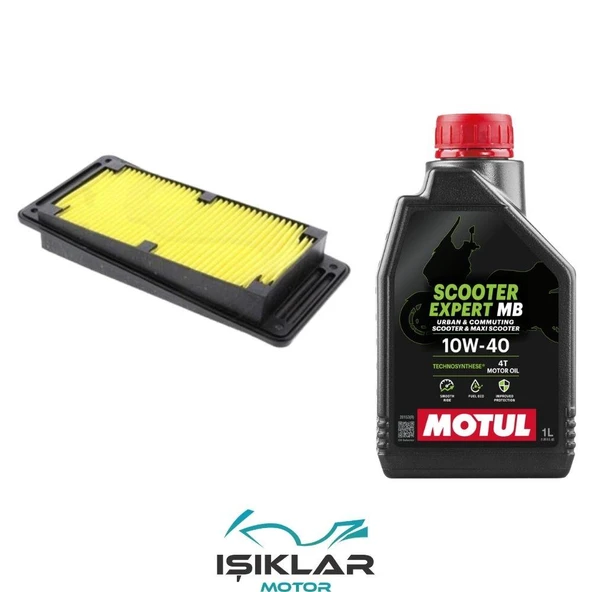 Sym Joyride 125 Motul Yağ Ve Hava Filtre Bakım Seti Bs0028 ürün görseli 1