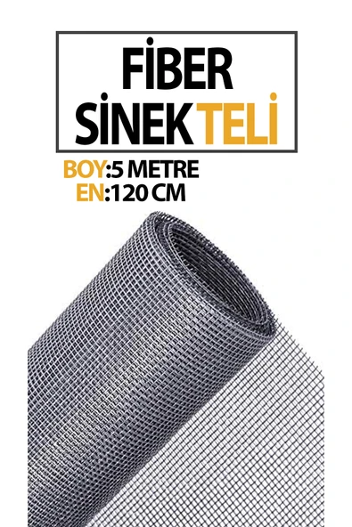 Fiber Sinek Teli En 120 Cm Boy 5 Metre ürün görseli 1