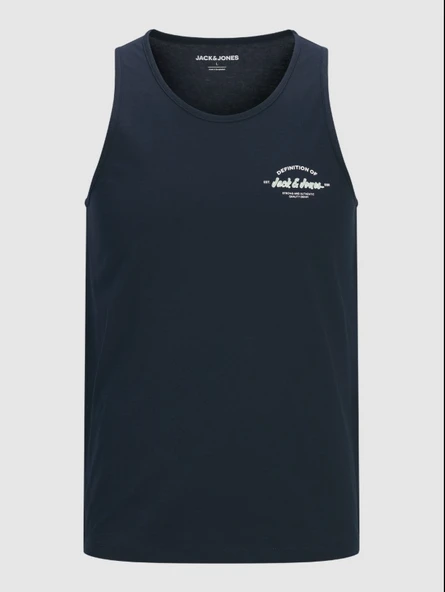 JACK JONES Yazı Armalı Erkek Spor Atlet 12288382 ürün görseli 1