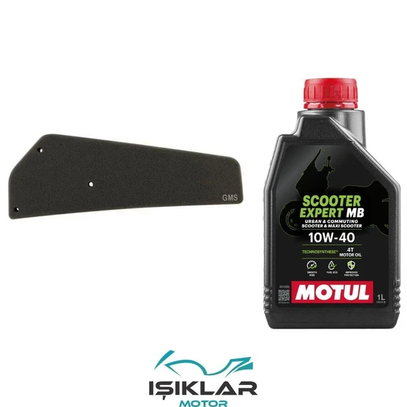 Kuba Twister 50 Motul Yağ Ve Hava Filtre Bakım Seti Bs0022 ürün görseli 1