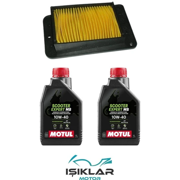 Sym Jet 14 200 Motul Yağ Ve Hava Filtre Bakım Seti Bs0039 ürün görseli 1