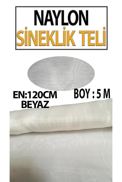 Naylon Sinek Teli En 120 Cm Boy 5 Metre ürün görseli 1