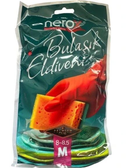 Nerox Bulaşık Eldiveni 8-8,5 M Beden - Resim 2