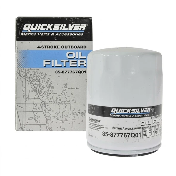 Quicksilver Mercury Verado 135-150-175-200 HP Uyumlu Orijinal Yağ Filtresi (35-877767Q01) ürün görseli 1