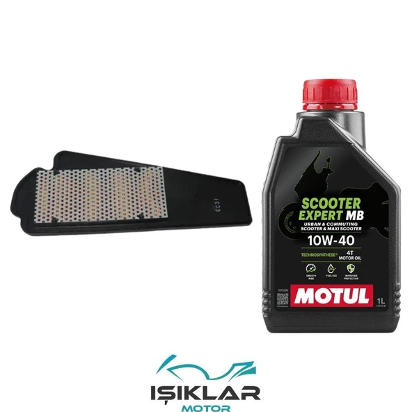 Sym Orbit 50 Motul Yağ Ve Hava Filtre Bakım Seti Bs0029 ürün görseli 1