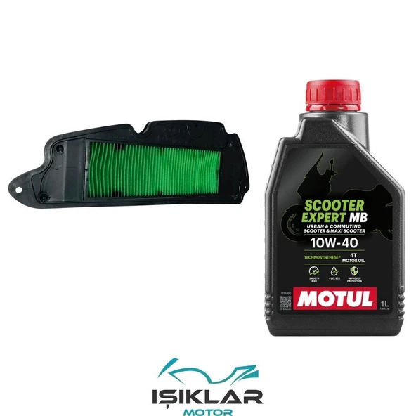 Honda Adv 350 Motul Yağ Ve Hava Filtre Bakım Seti Bs0007 ürün görseli 1