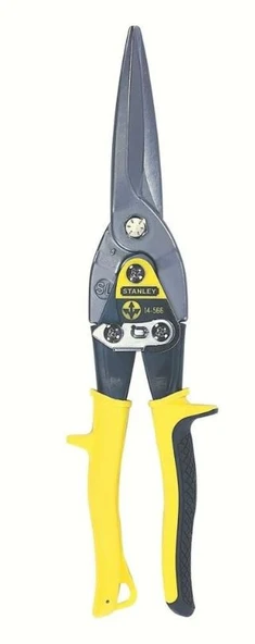 STANLEY 2-14-566 KAPORTACI MAKASI UZUN DÜZ ürün görseli 1