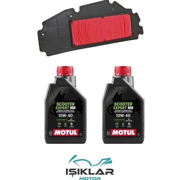 Sym Gts250 Motul Yağ Ve Hava Filtre Bakım Seti Bs0027 ürün görseli 1