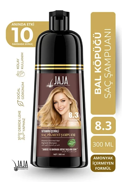 JAJA ŞAMPUAN 300 ML BAL KÖPÜĞÜ 8.3 ürün görseli 1