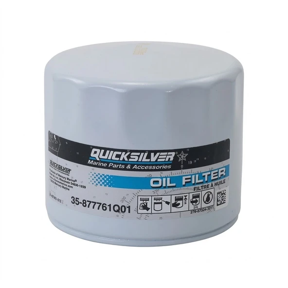 Quicksilver Mercury F75 F80 F90 F100 F115 EFI Uyumlu Yağ Filtresi - 35-877761Q01 ürün görseli 1